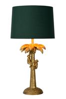 Affenlampe Coconut in Gold und Grün E27 - LUCIDE