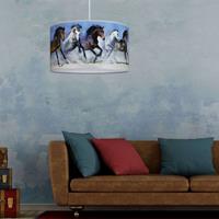 DUOLLA Print-hanglamp Horses