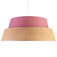 DUOLLA Hanglamp Galaxy Soft Nature, roze/bruin