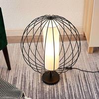 Lindby Koriko tafellamp met ronde kooikap
