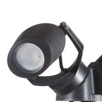 Fumagalli Opbouwspot Minitommy 2-lamps CCT zwart/frosted