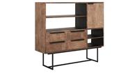 24Designs Odeon NO.3 Dressoir- H120 X B136 X D40 - Teakhout