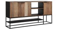 24Designs Cosmo NO.1 Large Dressoir - B205 X D40 X H100 Cm - Teakhout