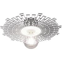 BES LED LED Plafondlamp - Plafondverlichting - Trion Mila - E27 Fitting - Rond - Mat Wit - Aluminium