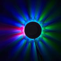 Briloner RGB-LED-Lichtrad - Dekoleuchte mit Musiksensor