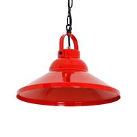 LUMINEX Hanglamp Iron, rood