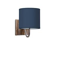 Home sweet home wandlamp drift bling Ø 16 cm - blauw