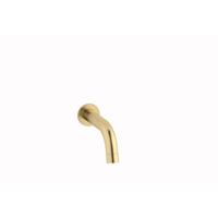 Plieger Roma baduitloop wandmontage 1/2x16.8cm geborsteld goud ID320 BRUSHED GOLD