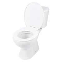 differnz staand toilet duoblok PK wit