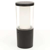 Fumagalli LED-Sockelleuchte Carlo schwarz 3,5W CCT Höhe 25cm