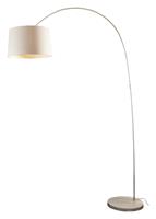 SalesFever Bogenlampe, H205 cm weiß
