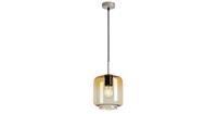 Light Depot hanglamp Cylinder E27 - amber glas