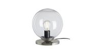 Light Depot tafellamp rond E27 - helder glas