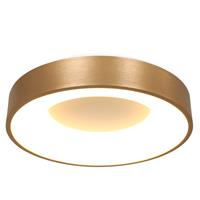 steinhauer LED Deckenleuchte Ringlede in Gold und Weiß 40W 3600lm