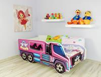 Top Beds Peuterbed  Truck 140x70 Pony Inclusief Matras