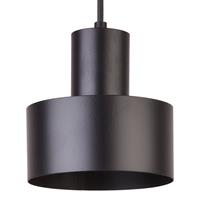 Sigma Hanglamp Rif van metaal, zwart, Ø 15 cm