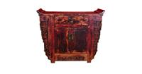 Fine Asianliving Antique Chinese Kast Handcarved W110xD43xH91cm