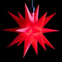 Sterntaler LED lichtketting mini-sterren buiten 3-lamps rood