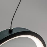 Mantra LED hanglamp Kitesurf, 2-lamps, zwart