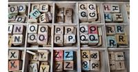 Warentuin over Zee Losse Scrabble letters x10