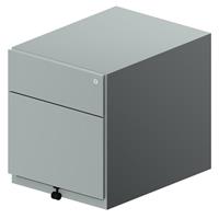 Bisley Rollcontainer Note 1S1HR - Silber