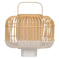 Forestier Bamboo Square S tafellamp in wit