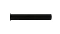 mueller Black sifon-verlengbuis 20cm met kraag mat zwart