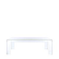 kartell Invisible Table Tisch  Maße: B100 x H31 5 cm Farbe: glasklar