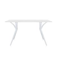 kartell Spoon Table Tisch  Maße: 140x74 cm Farbe: weiss