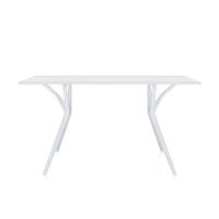 kartell Spoon Table Tisch  Maße: 160x80 cm Farbe: weiss