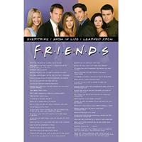 Pyramid Friends Everything I Know Poster 61x91,5cm