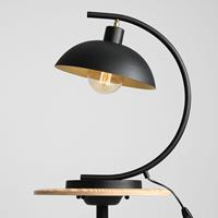 ALDEX Tafellamp 1036, 1-lamp, zwart-goud