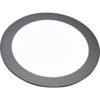 heitronic LED-Panel 8W Silber