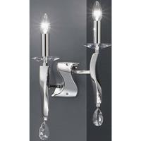 Brumberg 809052 809052 Wandleuchte E14 40W Glühlampe Chrom