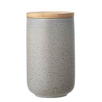 Bloomingville Vorratsdose »Kendra Jar w/Lid, Grey, Stoneware«