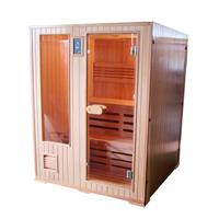 badstuber Helsinki Finse sauna 152x152cm 3 persoons