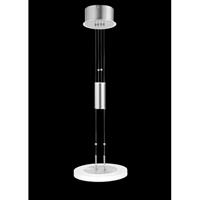 Fischer & Honsel hanglamp LED Diskus zilver 8,5W