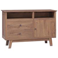 vidaxl Sideboard 100×30×68 cm Massivholz Teak