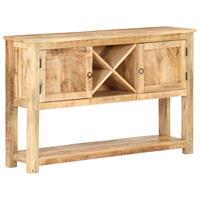 vidaXL Dressoir 120x30x76 cm ruw mangohout