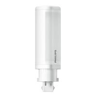 Philips LED-lamp Energielabel A+ (A++ - E) G24Q-1 4.5 W Neutraalwit (Ø x l) 28 mm x 131 mm 1 stuk(s)