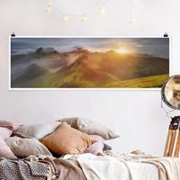 Klebefieber Panorama Poster Natur & Landschaft Storkonufell Island