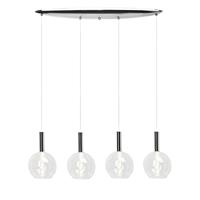 Brilliant Glazen hanglamp Elegant 4-lichts G93527/15