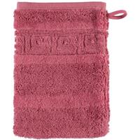 cawö Noblesse Uni 1001 - Farbe: 240 - rosa Waschhandschuh 16x22 cm