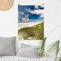 Klebefieber Poster Strand Dune Breeze