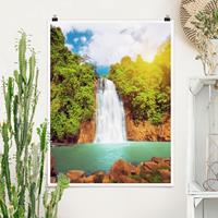 Klebefieber Poster Natur & Landschaft Paradies Lagune