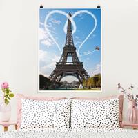 Klebefieber Poster Architektur & Skyline Paris - City of Love