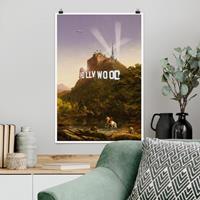 Klebefieber Poster Gemälde Hollywood