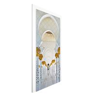 Klebefieber Türtapete Moschee in Abu Dhabi