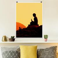 Klebefieber Poster Natur & Landschaft Resting Buddha
