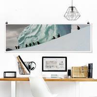 Klebefieber Panorama Poster Tiere Arctic Penguins